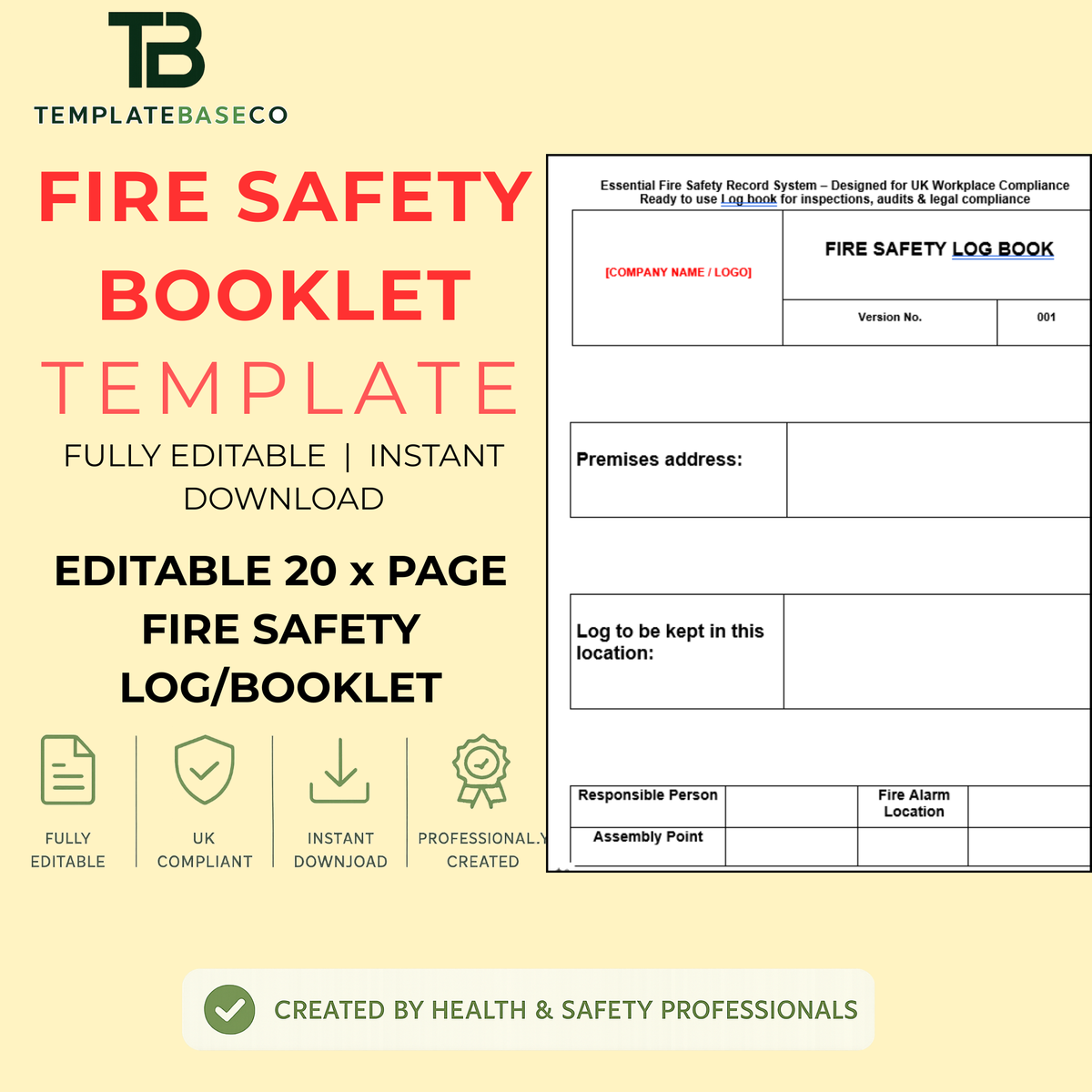 Fire Safety Booklet