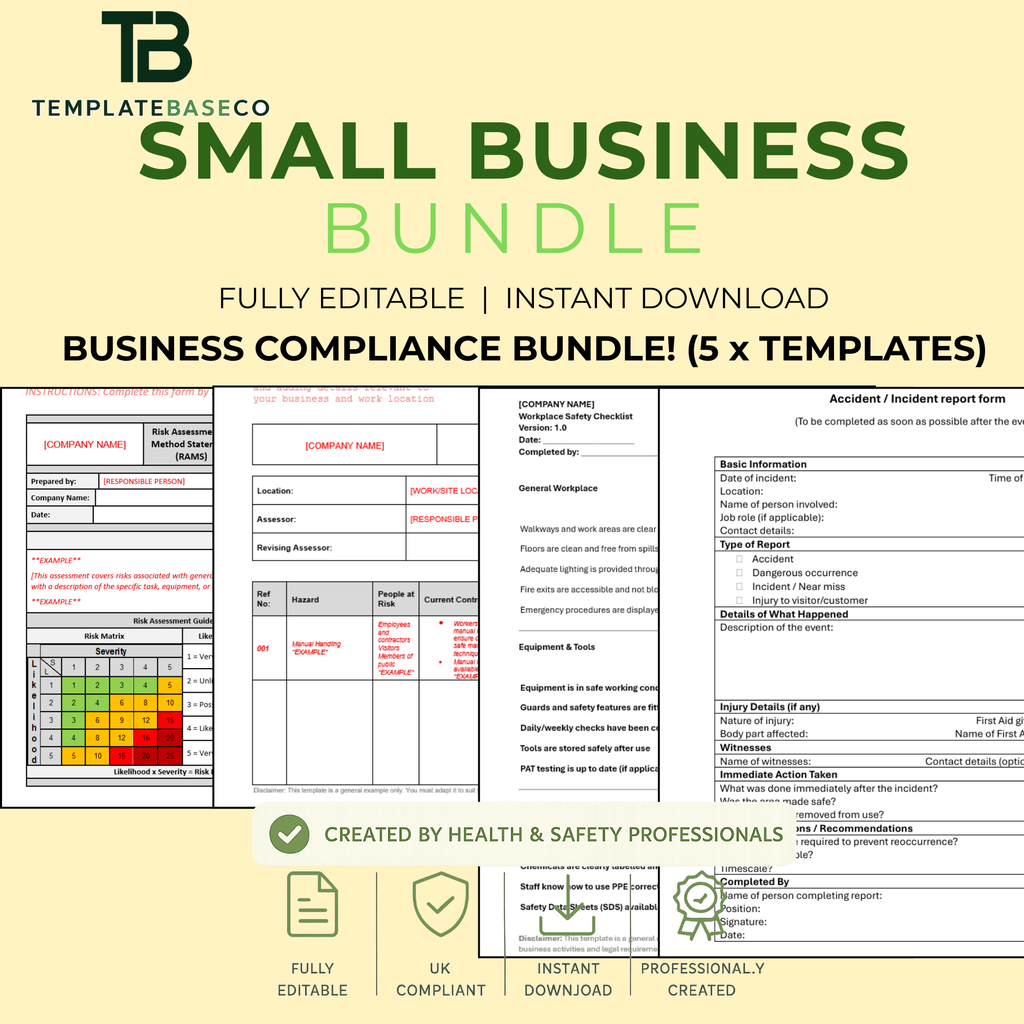 Small Business Compliance Bundle