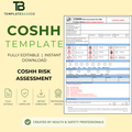 COSHH Risk Assessment Template