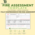 Fire Risk Assessment Template