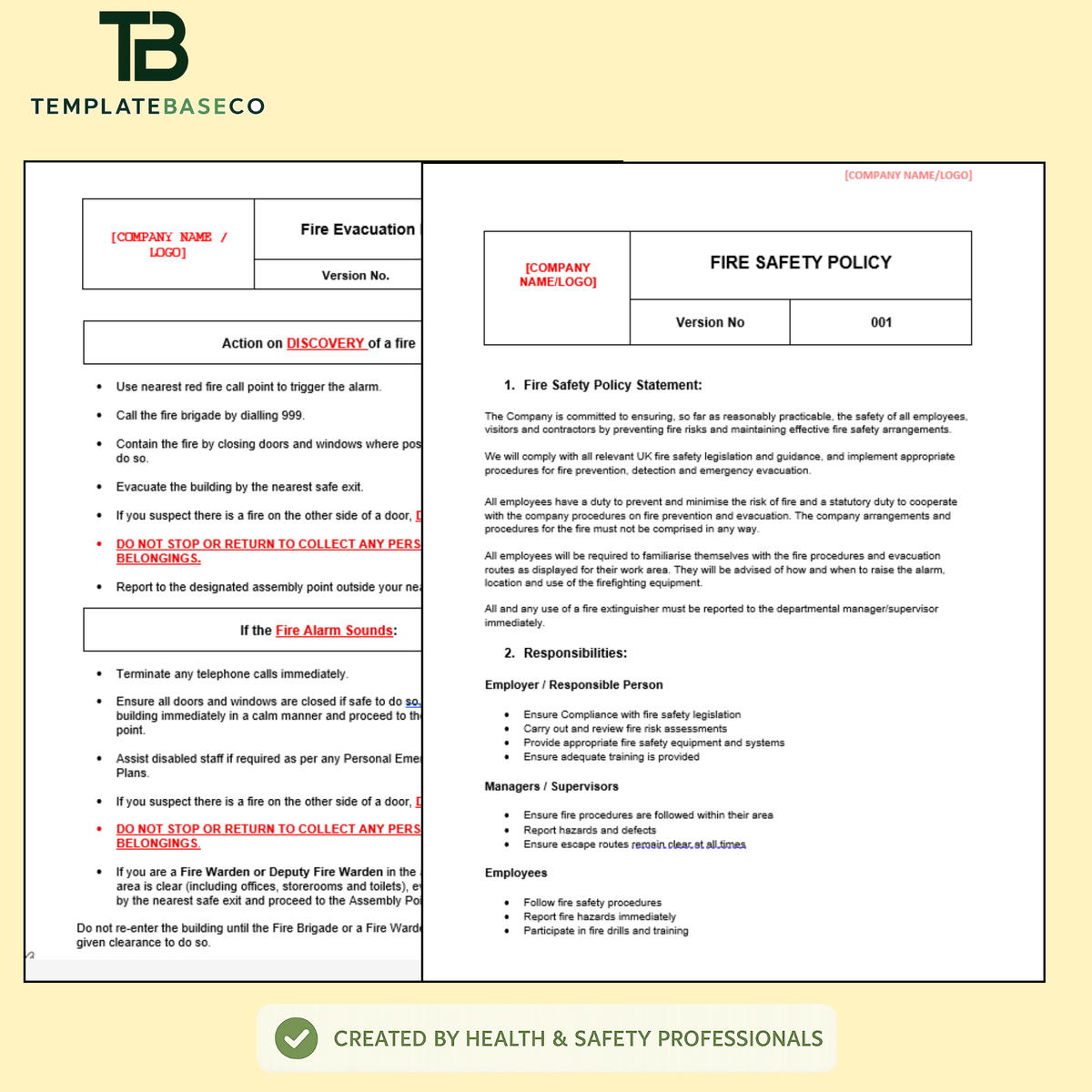 Fire Safety Compliance Bundle