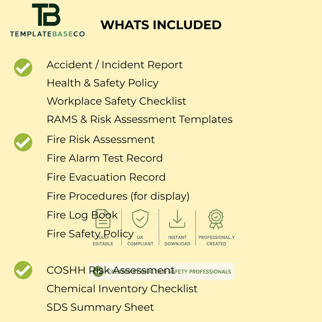 Ultimate Health & Safety Bundle - Small UK Businesses